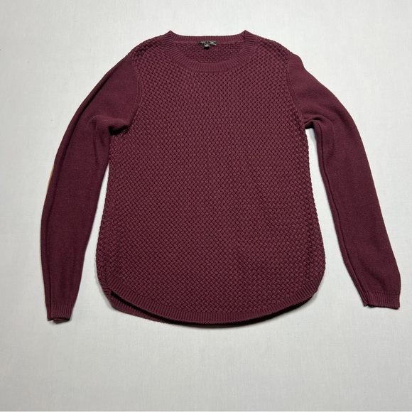Lety & Me Josey Elbow Patch Sweater Women’s Size Small - Picture 3 of 8